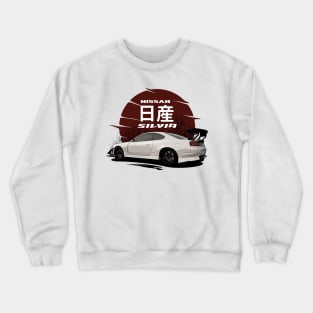 Nissasn Silvia S15, JDM Car Crewneck Sweatshirt